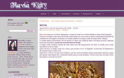 Vs. 12 7° FlaviaKitty.com - Novembro/2008